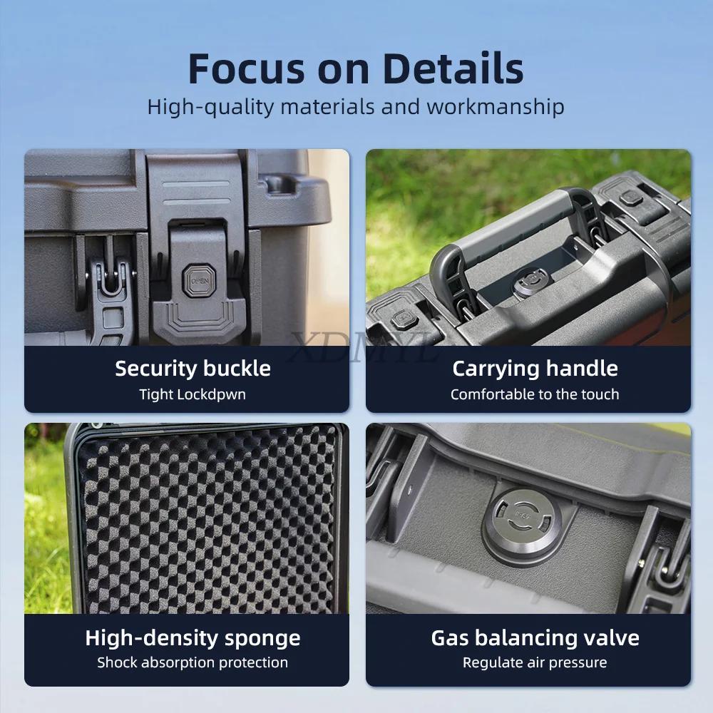 Explosion-Proof Safety Box For DJI NEO Flight Glasses N3 Hard Shell Waterproof Protector Suitcase Carrying Box Drone Accessories
