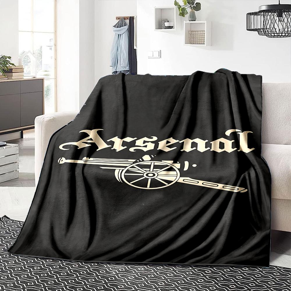 Coperte Celebrative Giocatori Arsenal Flanella Stampata Traspirante Calda Coperta da Divano per Casa Ufficio Coperte da Letto 0708a29