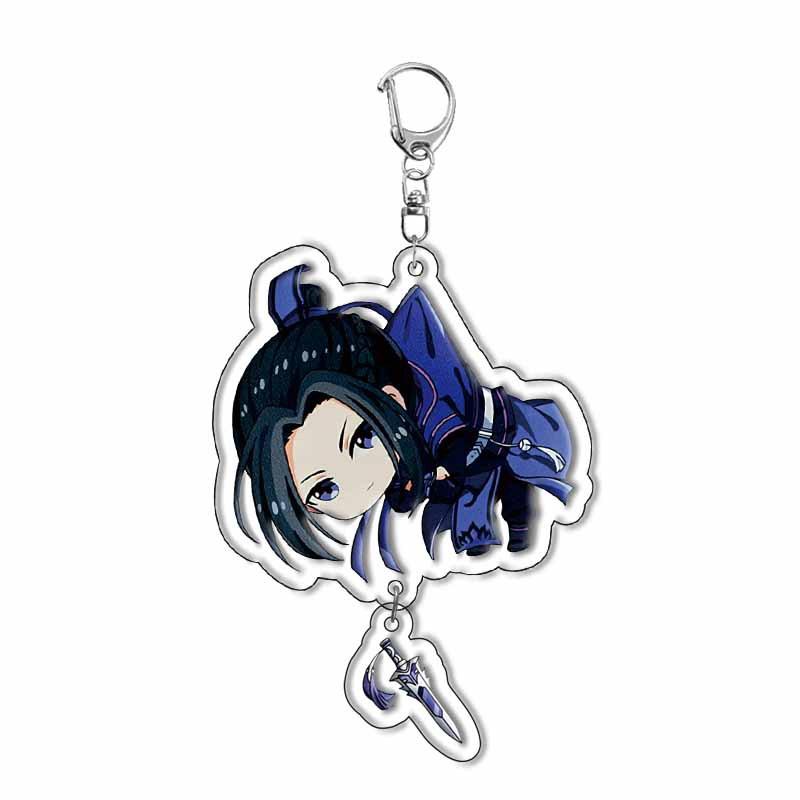 Anime Mo Dao Zu Shi Tian Guan Ci Fu Heaven Official's Blessing Hua Cheng Xie Lian Cosplay Keychain Acrylic Keyring Accessories