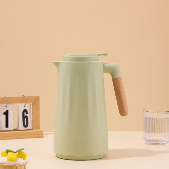 Thermal Flask with Pour Spout 1000ml Capacity Vacuum Insulated Water Bottle for Home Office Keeps Drinks Hot for 6 Hours Portable Water Dispenser