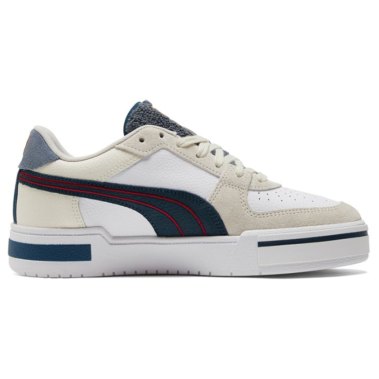 Puma CA Pro P University, alb, albastru intens, pantofi sport unisex, ivory-glow 380877-01