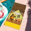 Comic This Is Fine dog Towel Soft Pool Gift For Travel Gym Shower Camping Quick Dry Sports Large Beach Towels