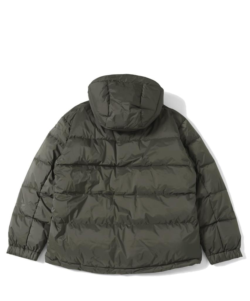 Cliff Mayer NANGA Collaboration Retro Down Jacket, Men's Large, Khaki