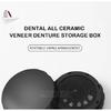 Azdent Parche de Pretratamiento para Carillas Dentales Caja para Dientes Dentadura Postiza de Cerámica Completa Almacenamiento Disposición Portátil Limpieza
