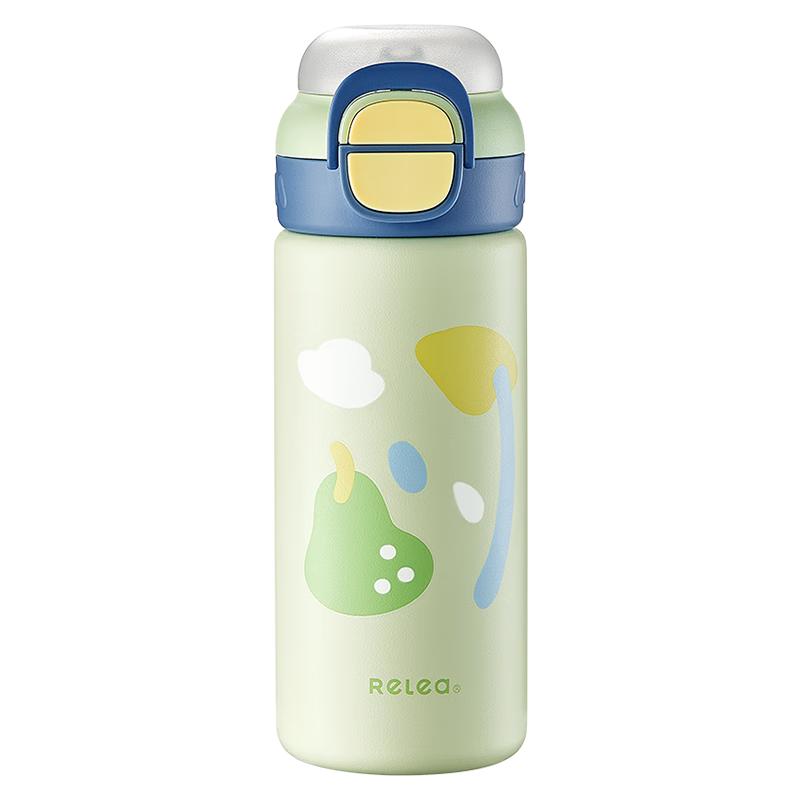 RELEA 600ML 316L Stainless Steel Insulated Straw Bottle