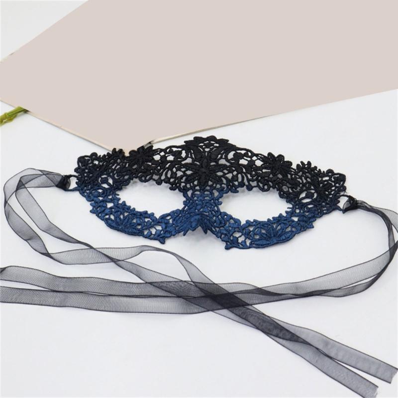 Party Mask Masquerades Mask Venetians Mask Half Face Mask Women Lace Eye Mask Blindfold for Halloween Costume Party