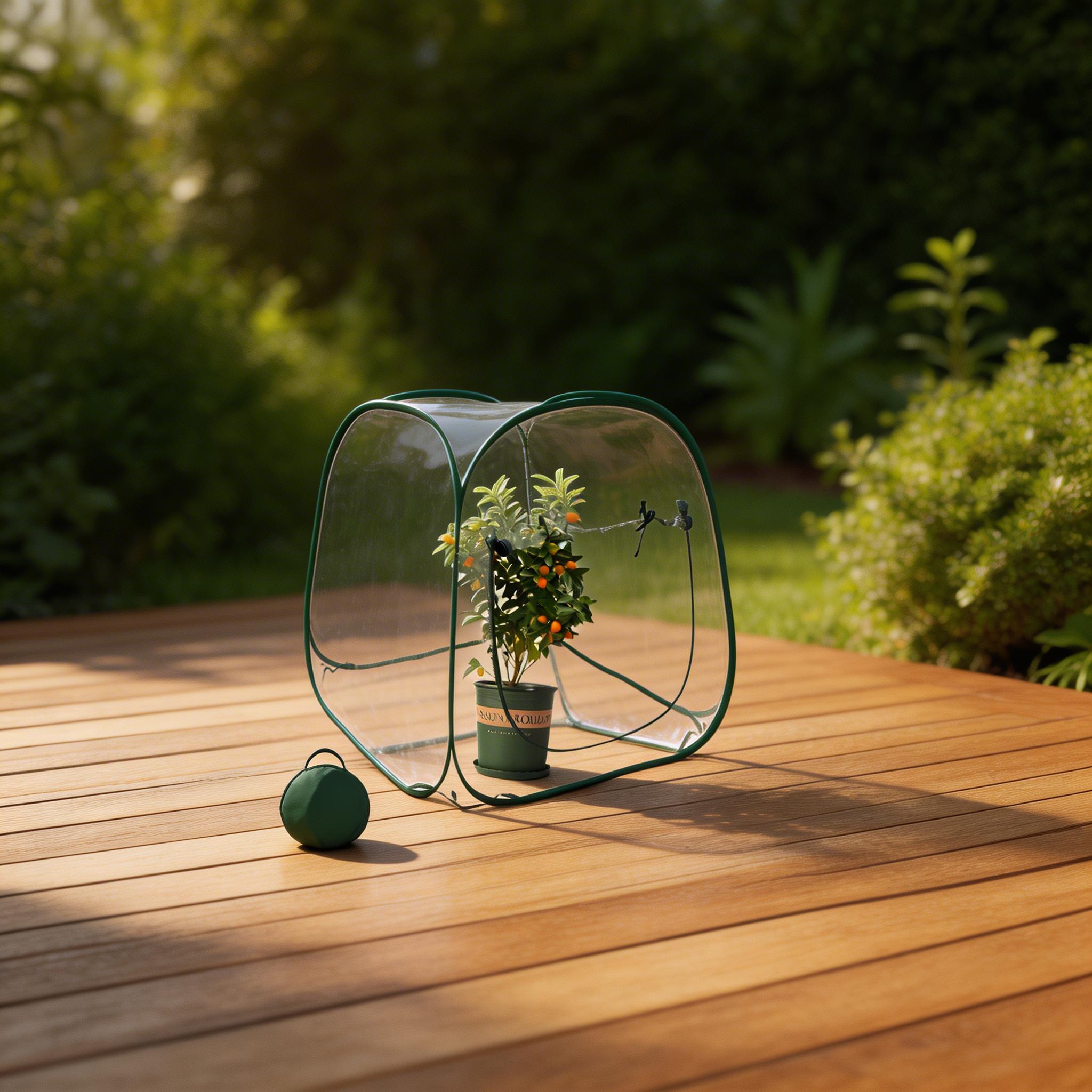 

1pc Transparent Plant Cover Greenhouse For Indoor Outdoor Backyard Gardening Plants Protect Easy Installation China Mainland
