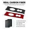 For Mini Cooper Hatch One R50 R53 2001-2006 Steering Wheel Button Sticker Strip Soft Carbon Fiber Car Interior Panel Cover Decal