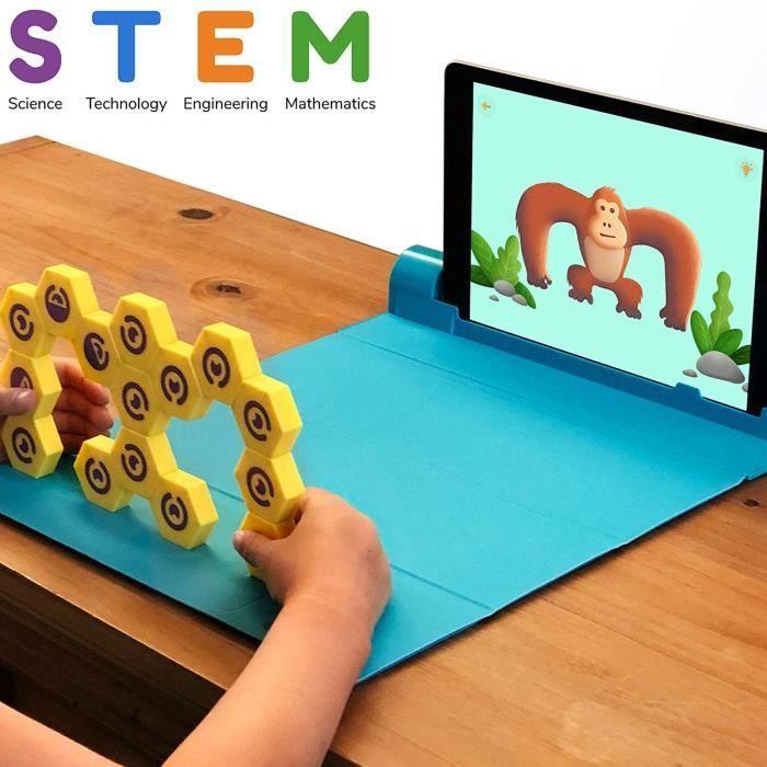 Plugo Link de PlayShifu-Kit de Casse-Tête STEM|Blocs de Construction Magnétiques|Cadeau Éducatif pour Garçons et Filles de 4 à 10ans