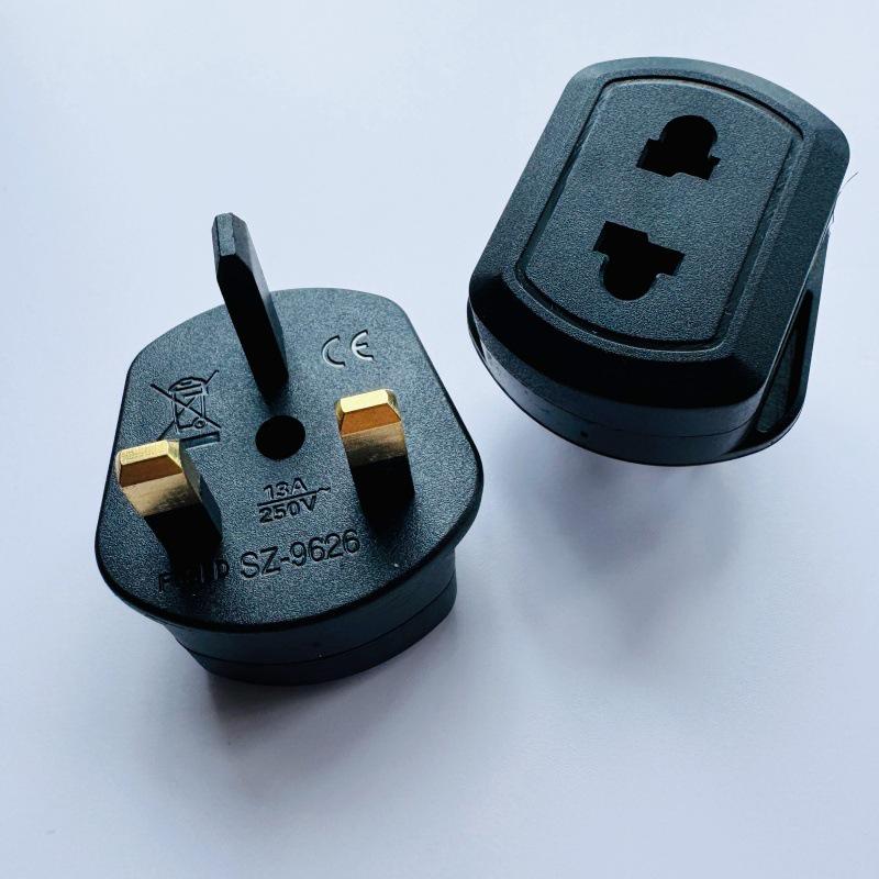 Universal Power Converter Plug for UK, EU, US, Malaysia, Hong Kong - BS Standard Socket Adapter