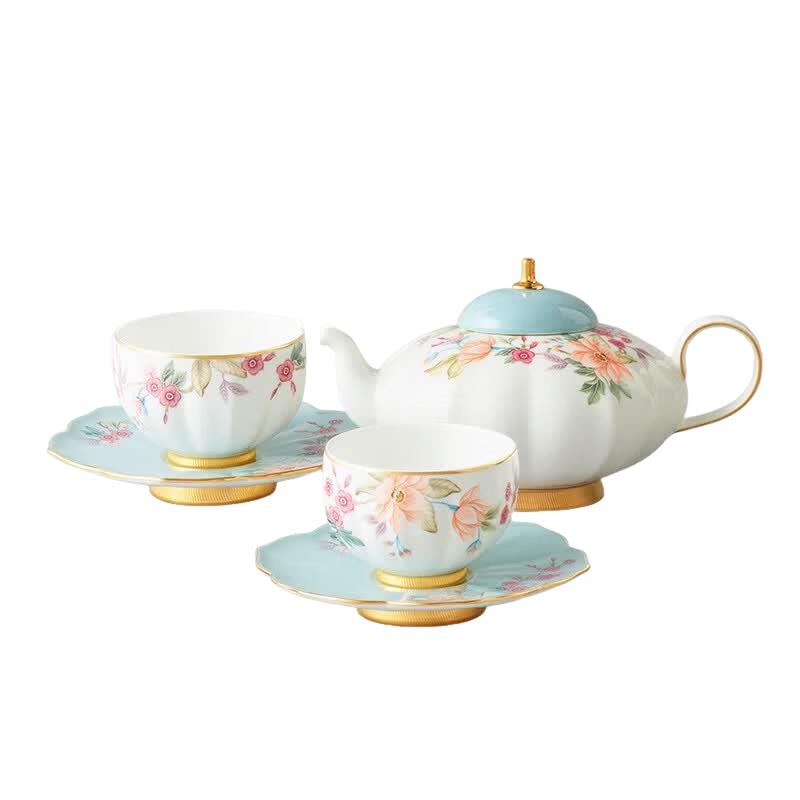 Auratic Tianqing Era 6-Piece Ceramic Tea Set