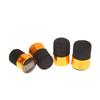 2Pcs Plug Natural Pattern Aluminum Alloy Fishing Tools Fishing Rod Pole Butt Caps Front Cover Stopper Plug End Protective Sleeve