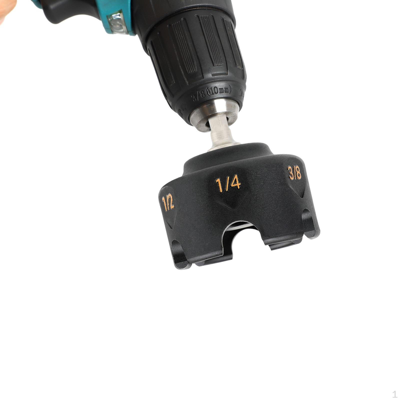 

Nut Zipper Drill Attachment for 1/4 3/8 and 1/2 Threaded Rods Remover Bolt Extractor Tool