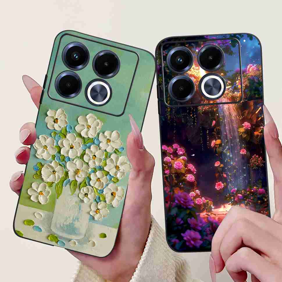 Θήκη Προστασίας Κινητού Για Infinix Note 40 5G Χαριτωμένη Θήκη Γάτα X6852 Σιλικόνη Μαλακό Κάλυμμα Για Infinix Note 40 Note40 5G Fundas Capa
