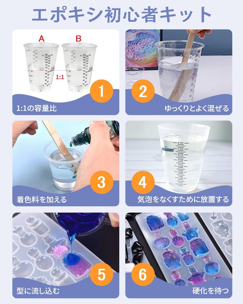 YOBTOP Resin Liquid, Two-Part Resin Liquid, Large Capacity 948ml/32oz, Epoxy Resin, Hard Type, High Transparency, Bubble-Free, No Yellowing, DIY Craft