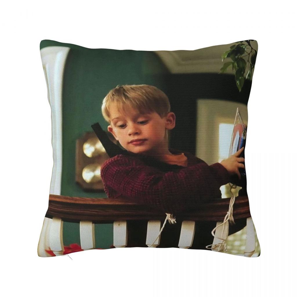 Movie Home Alones Pillow Cover Christmas Morden Pillow Case For Living Room Chair Cushion Cover Soft Graphic Pillowcases Gift
