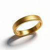 Vietnamese Sand Gold Ring: Long-lasting Color Retention, Women's Luxe Korean-Style Wedding Jewelry