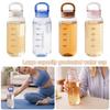 500ml Water Bottle Leakproof Large Capacity Drinking Bottle Transparent Water Bottle Accessories Outdoor Adults Girls Students