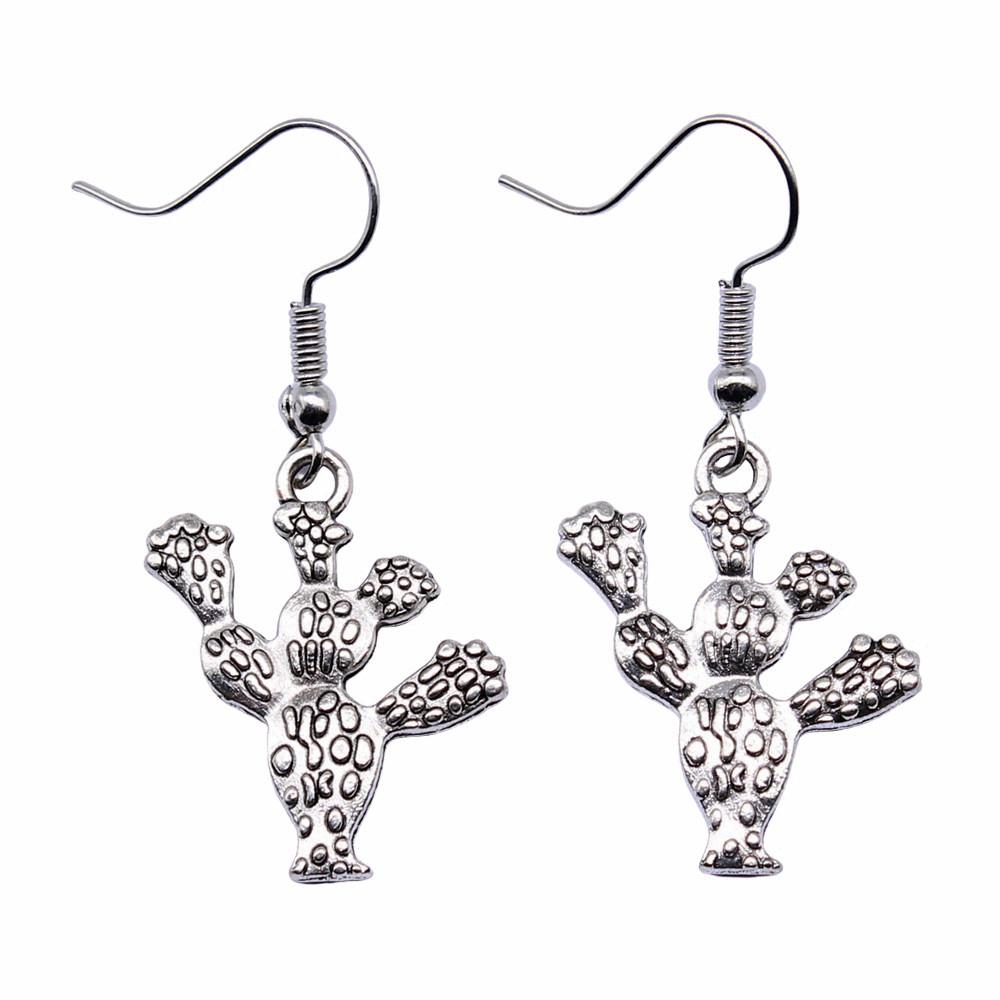 Mushroom Charm Dangle Earrings Forest Nature Inspired Drop Earrings For Girls