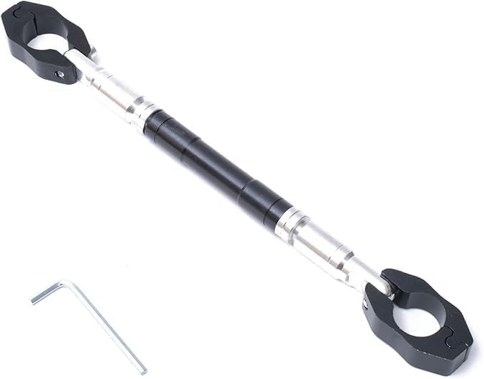 KUREHA DEAL Handlebar Brace Clamp Bar for Motorcycles Adjustable Aluminum Handlebar Brace Handlebar Clamp Motorcycle Handlebar Parts (7 Colors) Bar,
