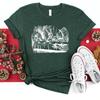 Alice Wonderland T Shirt Mad Hatter Vintage Illustration Tee Cute Trendy Unbirthday Party Shirt Mom Shirt Aunt Tee Casual Tops