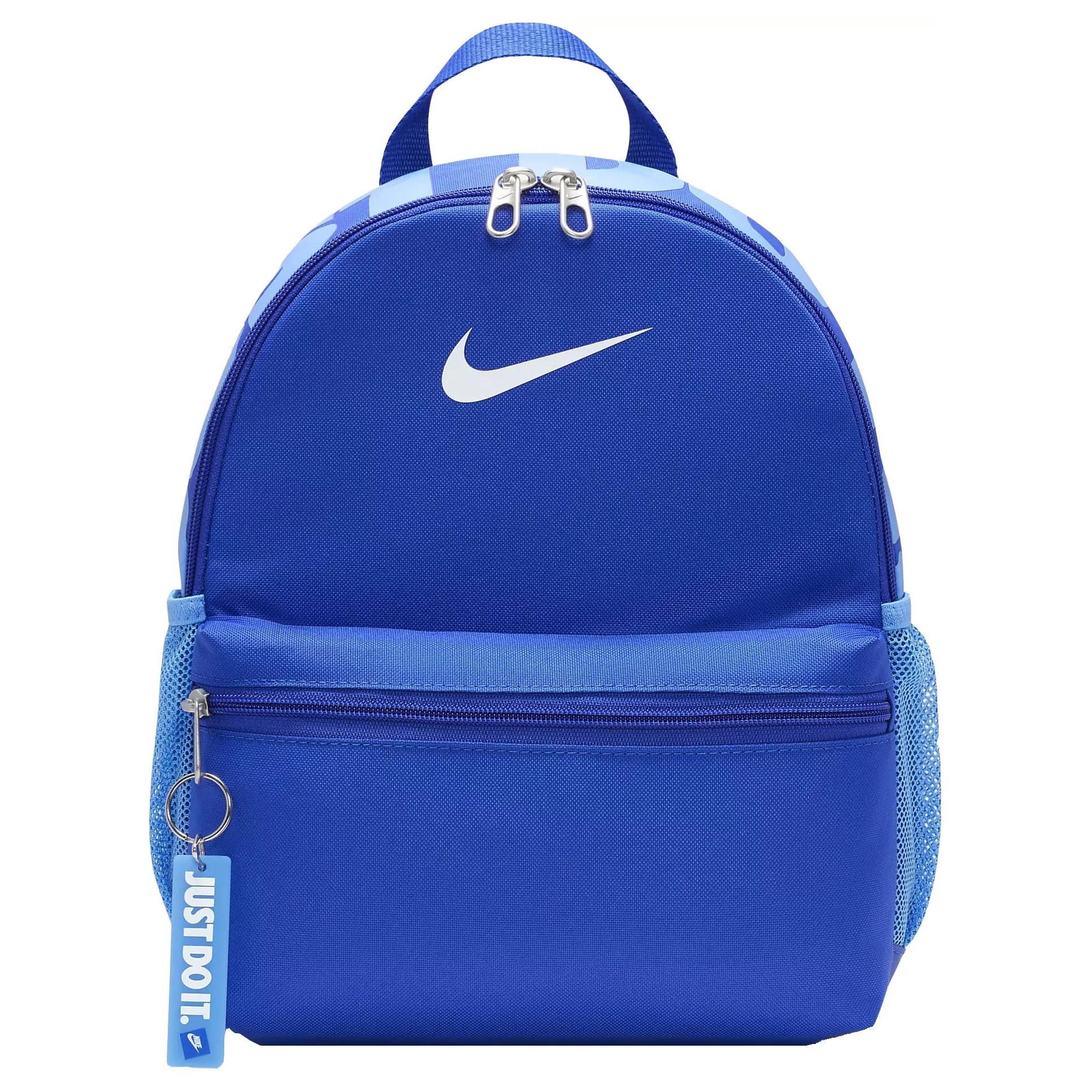 

Nike Logo Zipper Closure Mini Backpack Unisex Backpack Blue DR6091-480 Blue,Mini