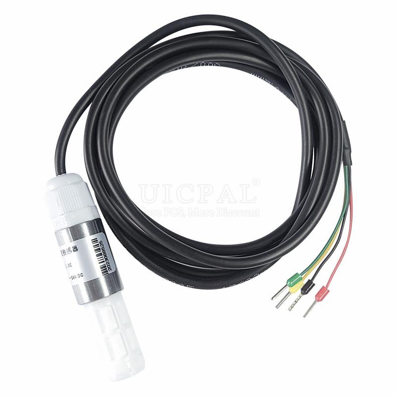 RS485 Temperature Humidity Sensor Probe Cable SHT40 PE Shell Digital Capacitance Sensors for Greenhouse 2M Length I2C Output