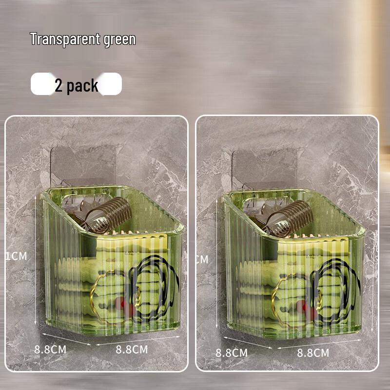 LIEI Drill-Free Wall-Mounted Bathroom Storage Shelf