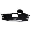 Car Non-Slip Dash Mat Dashmat Dashboard Cover Pad Protector Black Polyester LHD Fit for Toyota Tundra 2014 2015 2016 2017-