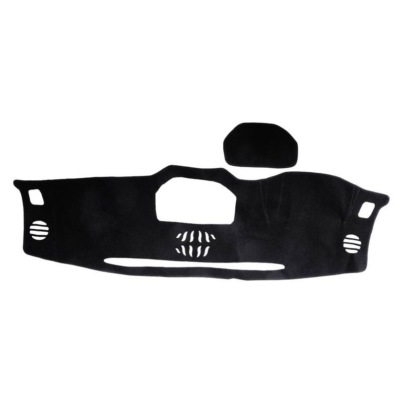 

Car Non-Slip Dashmat Dashboard Cover Pad Protector Black Polyester Fit for Toyota Tundra 2014 2015 2016 2017 2018 - LHD