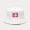 Number 23 Printed Bucket Hats Unisex Summer Beach Panama Hat Men's and Women's Casual Hat Outdoor Folding Fishing Fisherman Hats