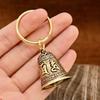 Six-character Mantra Bell Keychain, Creative Keychain, Ring, Heart Sutra Copper Bell Pendant