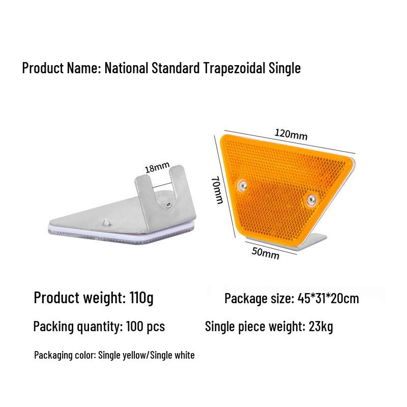T-shaped Highway Guardrail Reflective Road Marker