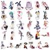 61 Bunny Girl Stickers: Cute, Sexy, Waterproof Cartoon Women for Creative Decoration and Journals.