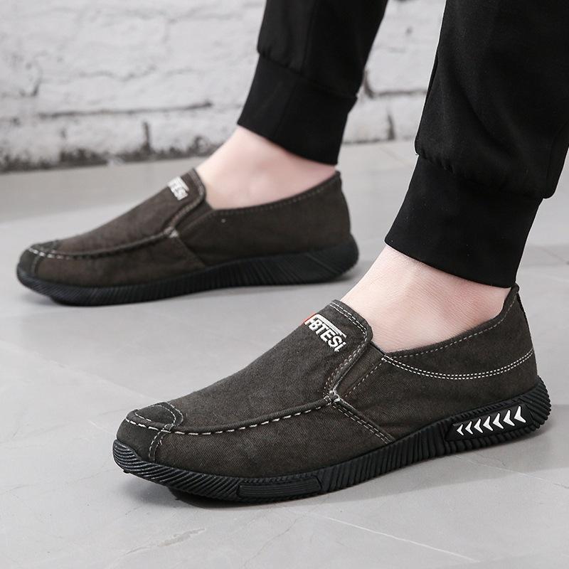 

Мужские кроссовки повседневная обувь мужские туфли без застежек джинсовые легкие удобные кроссовки для ходьбы на открытом воздухе мужские Zapatillas Hombre 39