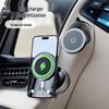 Foldable Magnetic Wireless Charging Phone Holder - Rotatable & Stable Car Mount