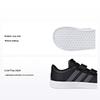 Vl Court 2.0 Durable Low-Top Skate Shoes Baby Sneaker Black F36402