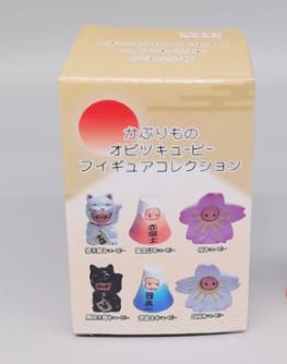 

Baby Doll Cos Lucky Cat Fuji Mountain Cherry Blossom Design Action Figurine Plaything For Fans Present For Kids
