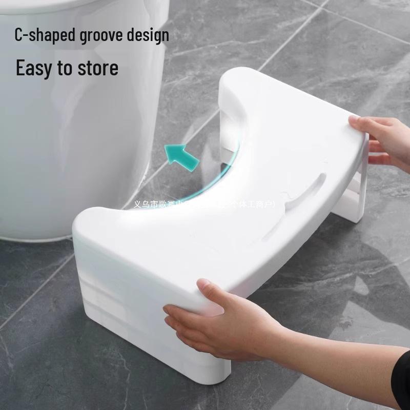 Domowy Podnóżek do Toalety do Kucania i Użytku w Łazience