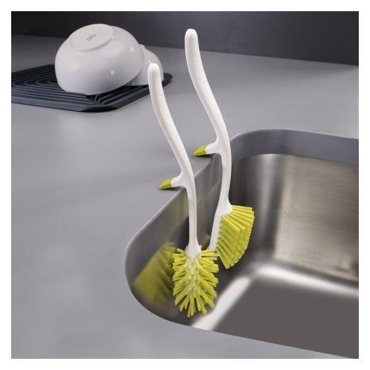 Brosse vaisselle Edge verte Joseph Joseph