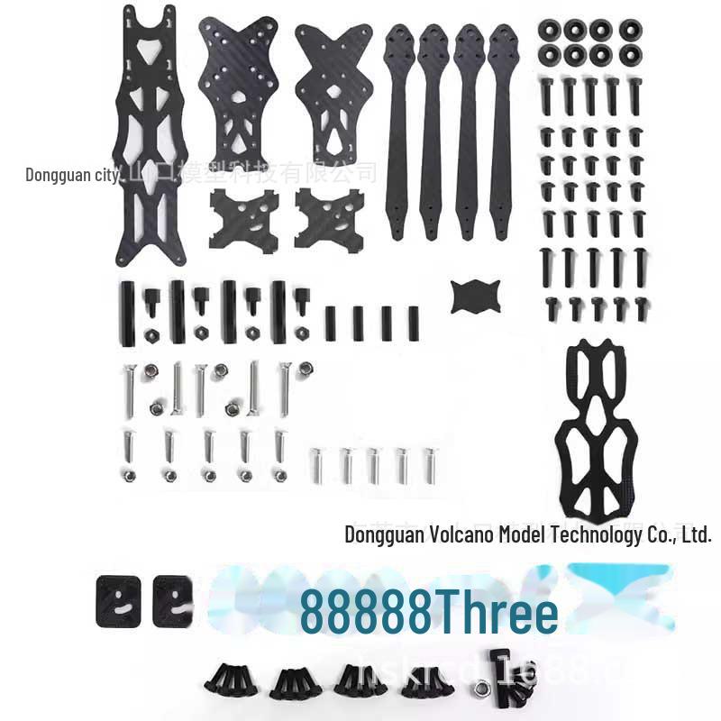 APEX Carbon Fiber Frame for VISTA FPV Drone - 5"/6"/7" HD Version