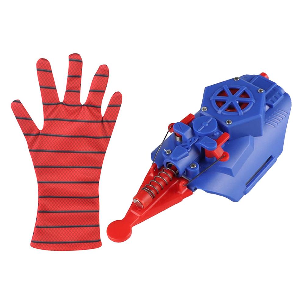 

Косплей Рукавичка-Запускач Павучі Рукавички Чоловічі Іграшки Нетоксичні Герой Фільму Запускач Павутини Весела Прикраса Найкращий Подарунок для Дітей Дитина синій