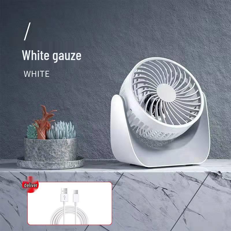 Portable Silent USB Mini Desktop Fan for Office and Dorms