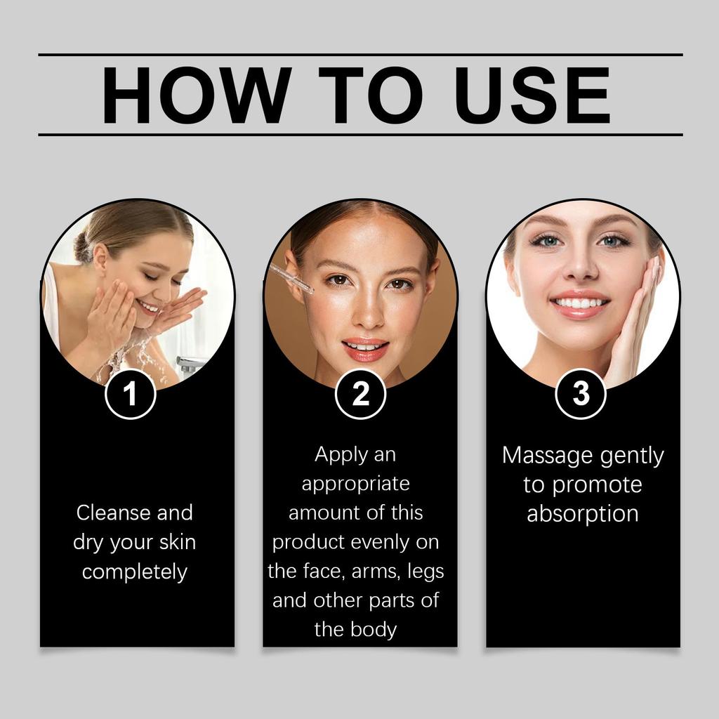 Black Rice Brightening Exfoliator Facial Cleansing Exfoliator Ampoule Softening Facial Serum