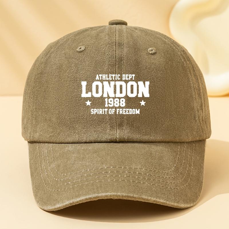 LONDON 1988 Bedruckte Baseballkappe Unisex Modisch Vielseitige Baseballkappe Outdoor Leichte Trucker Baseballkappe