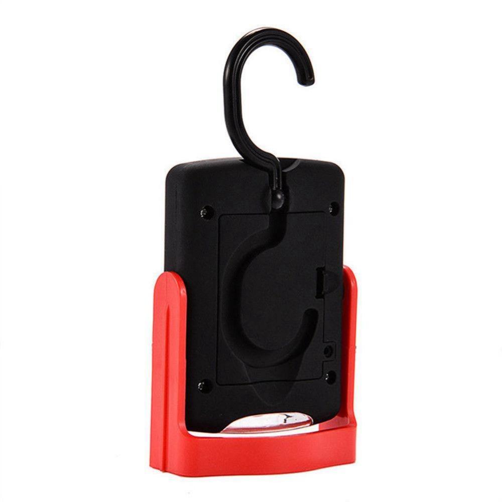 1PC LED Flashlight Work Light 360 Degree Stand Outdoor Lantern Tent Lamp with Magnetic Hook
