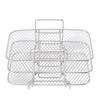 3 Layer Fryer Rack Stackable 304 Stainless Steel Dehydrator Rack Detachable Multi Layer Grill Rack