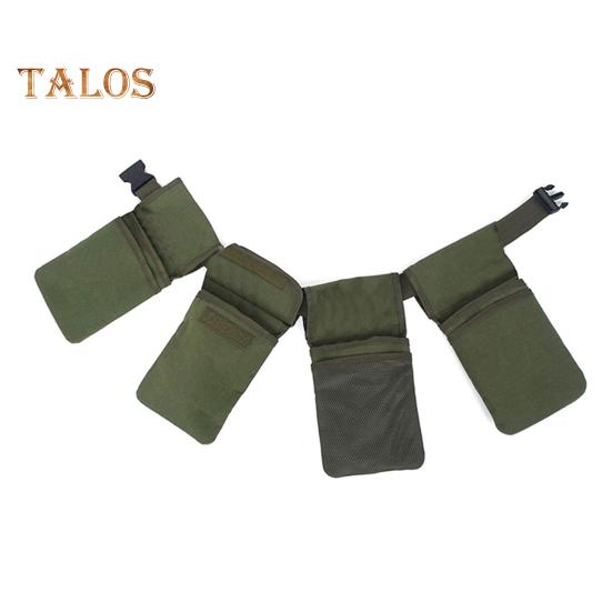 

Поясная сумка для садовых инструментов с регулируемыми карманами, вместительная, легкодоступная сумка для хранения, органайзер для садовых инструментов зелёный