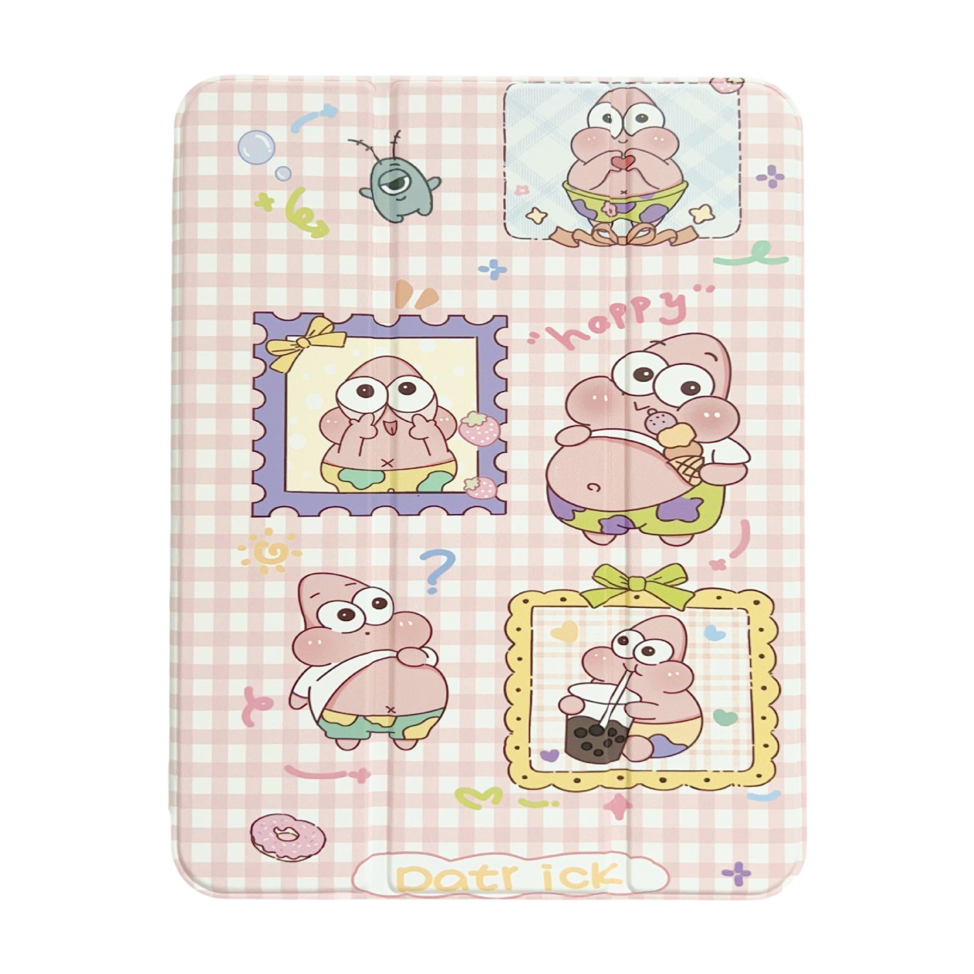 Crayon Shin-chan Cartoon Anti-Fall iPad Case with Pen Slot iPad Mini6/Mini7 (8.3-inch)