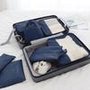 Organizer cases for suitcases for clothes, underwear, cosmetics, 7 pieces